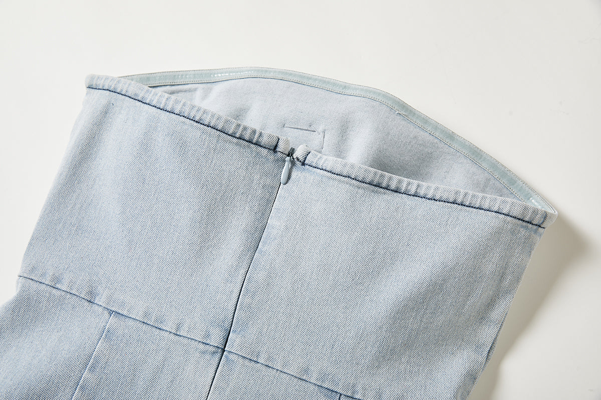 Three Dimensional Flower mini Dress