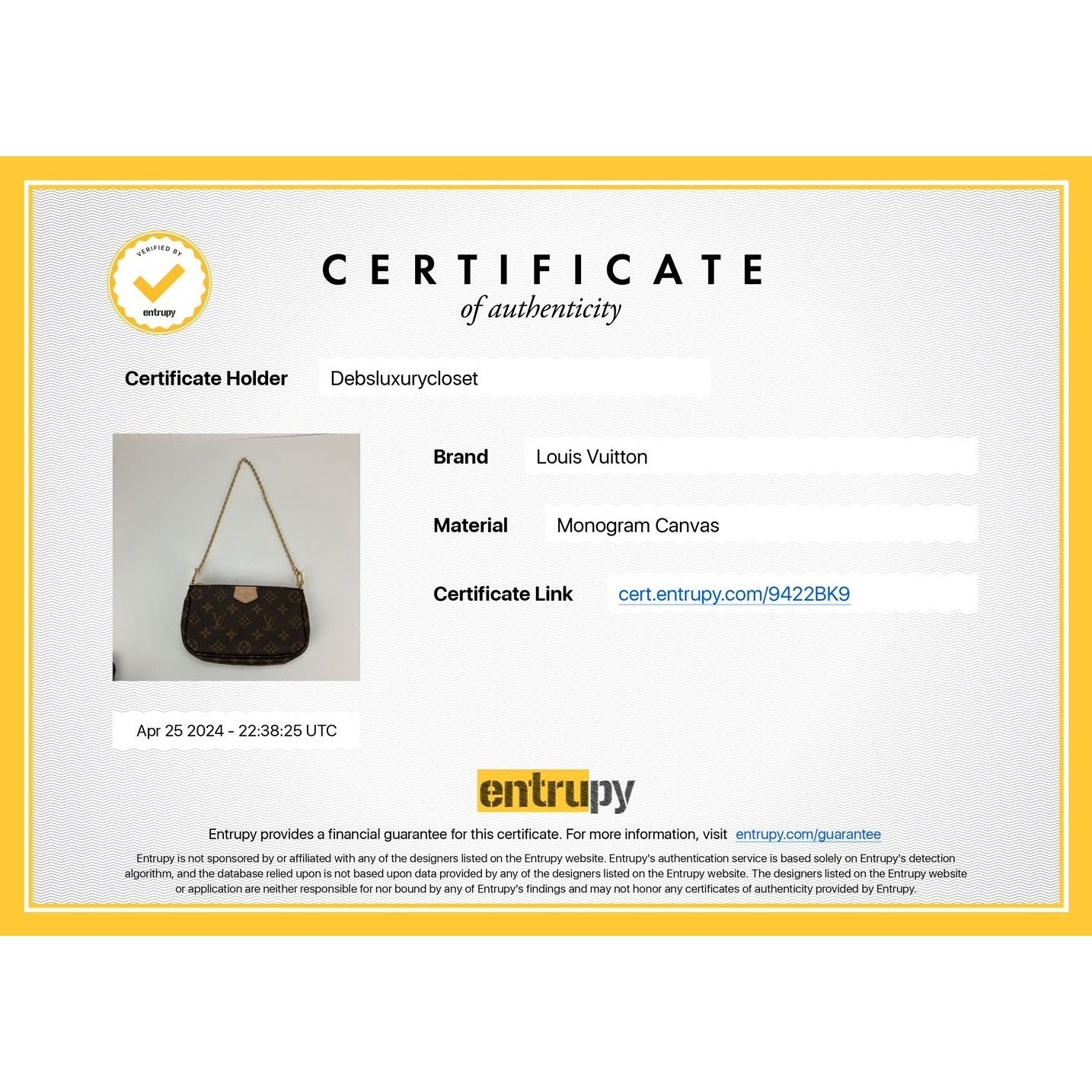 Louis Vuitton Pochette from Multi Pochette Shoulder Bag