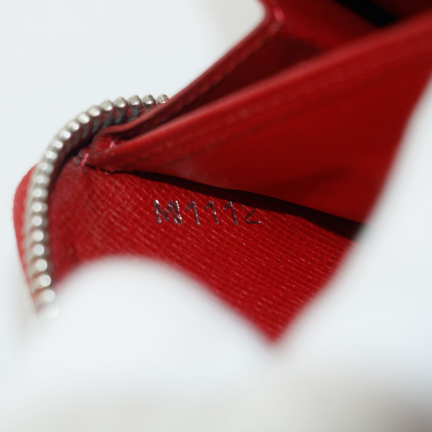 Louis Vuitton Red Epi Zippy Long Wallet #3120