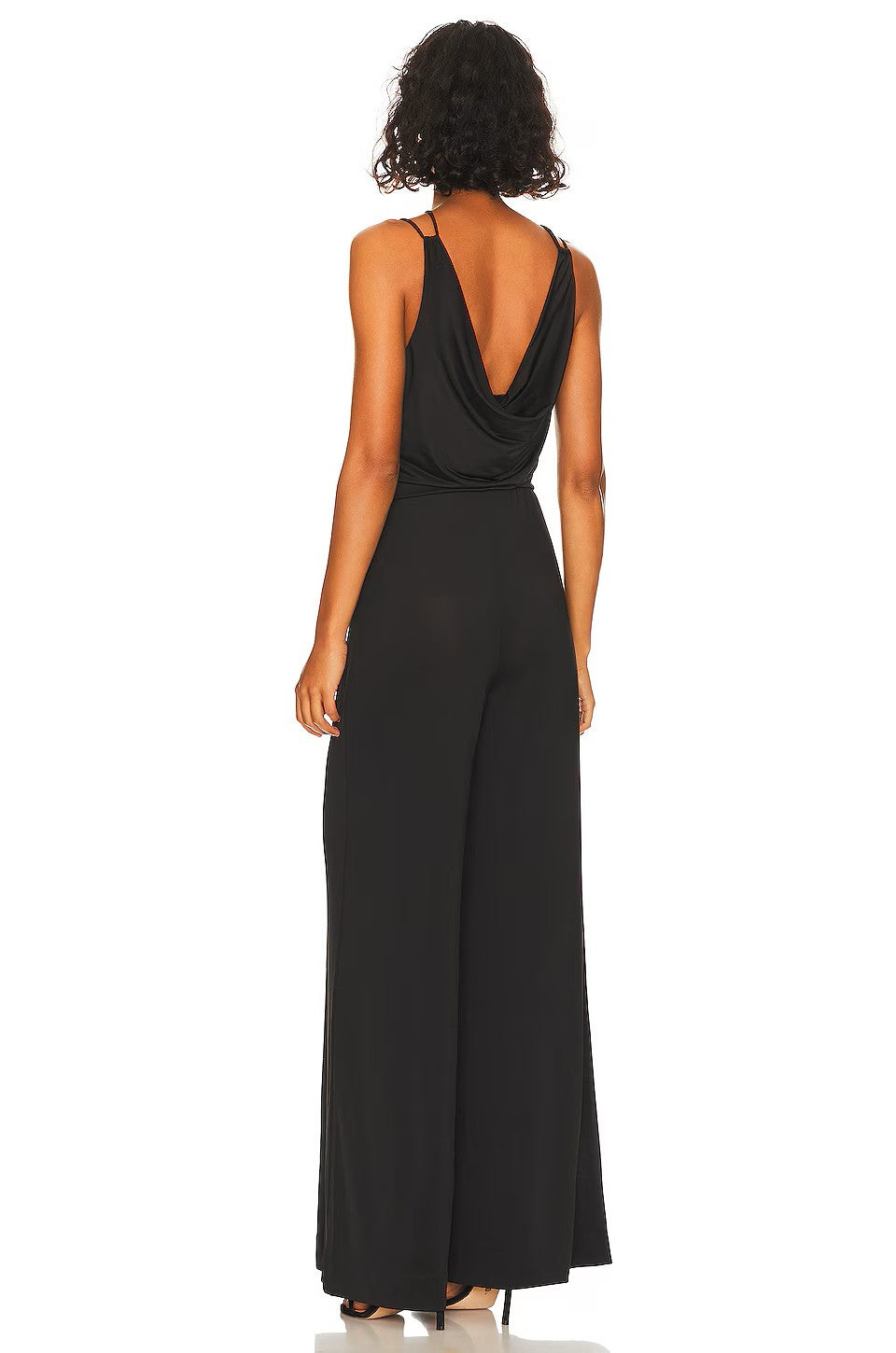 L'Academie Torin Jumpsuit in Black