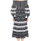 Alice + Olivia Catia Off-The-Shoulder Smocked Midi Dress Size: XS