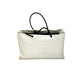 Chanel Essential 31 Rue Cambon Slopping White Leather Tote