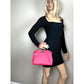 Fendi Mini Peekaboo Pink Leather Hand Shoulder Bag