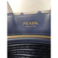 Prada Small Symbole Embroidered Fabric Handbag