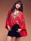Bohemian Vacation Gorgeous Embroidered Top