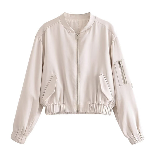 Bomber Jacket Casual Working Pants Set