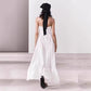 Loose Slimming Laminated Decoration Poplin Dress