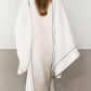 Women Simple Linen Asymmetric Long Sleeve Casual Dress