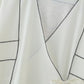 Women Simple Linen Asymmetric Long Sleeve Casual Dress