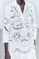 French Loose Hollow Out Cutout Embroidery Loose Shirt