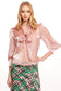 Eva Franco Organza Blythe Blouse with Front Bow