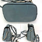 Chloe Blue Faye Mini Suede and Leather Backpack Bag