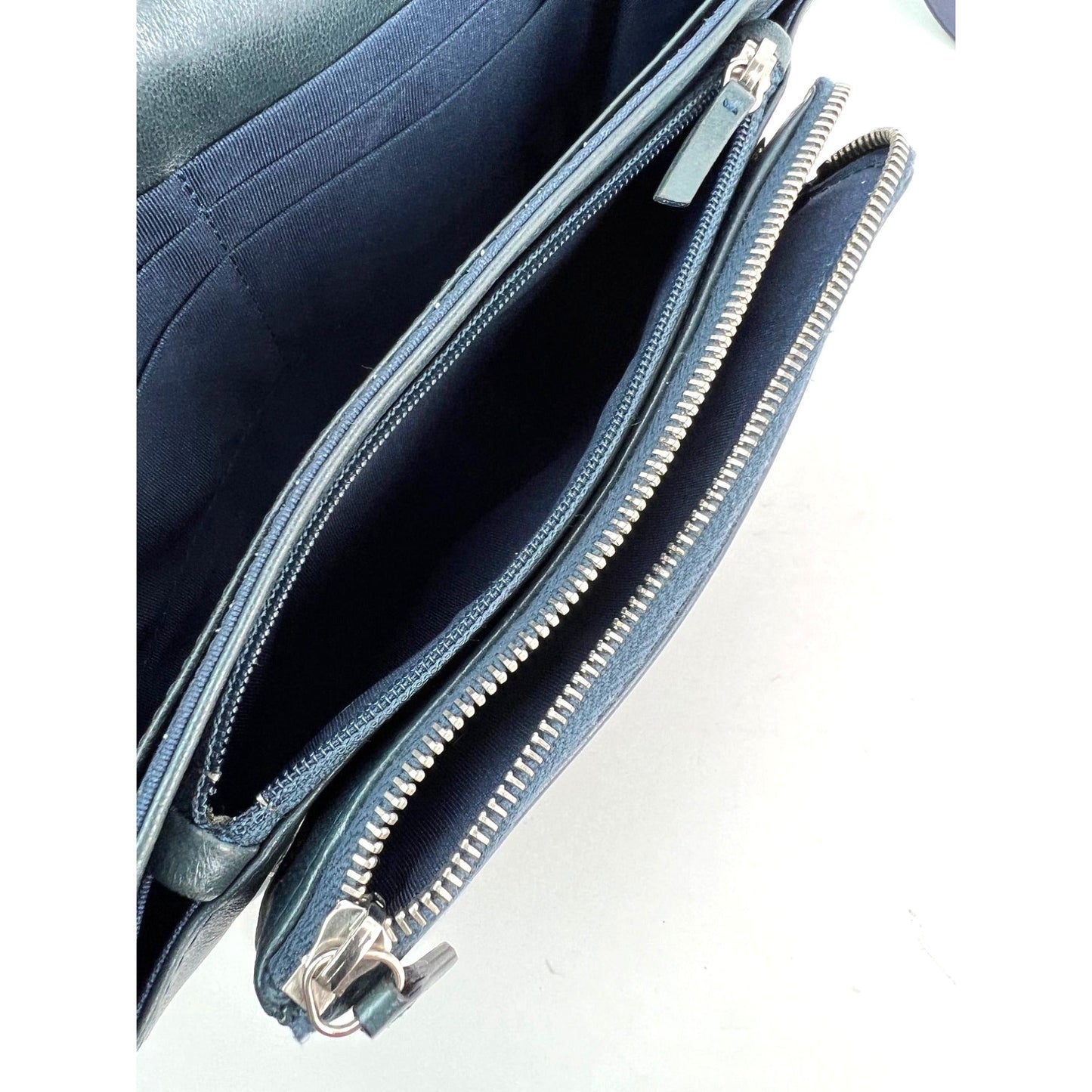 Chanel Quilted Lambskin Stitched Wallet on a Chain Crossbody Bag