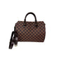 LOUIS VUITTON Speedy 30 Bandouliere Damier Ebene Satchel Hand Bag