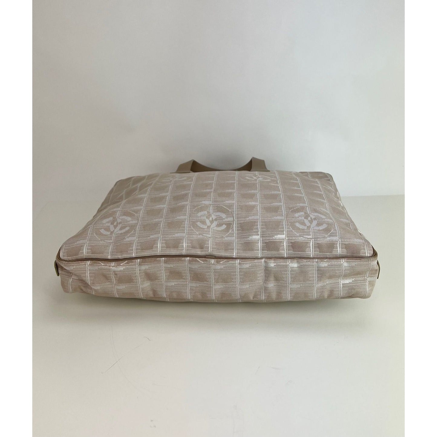 Chanel Canvas Nylon Travel Briefcase Attache Bag 