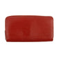 Louis Vuitton Red Epi Zippy Long Wallet  #3120