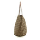 Fendi FF Zucchino Patter Beige Shoulder Bag  #3579