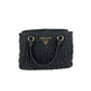 Prada Nappa Gaufre Black Leather Shoulder Crossbody Bag SOLD