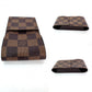 LOUIS VUITTON Damier Ebene Cigarette Card Cosmetic Case Pouch