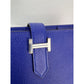 Hermes Long Epson Bearn Gusset Electrique Bleu Wallet