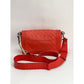 CHANEL Lambskin Quilted Medium Boy Red Flap Bag