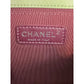 Chanel Calfskin Chevron Quilted Medium Boy Flap Light Green Bag