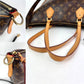 Louis Vuitton Tournelle Monogram MM Hand shoulder Tote Bag