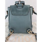 Chloe Blue Faye Mini Suede and Leather Backpack Bag