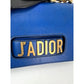 Christian Dior CD J'ADIOR Blue Flap Leather Shoulder Bag
