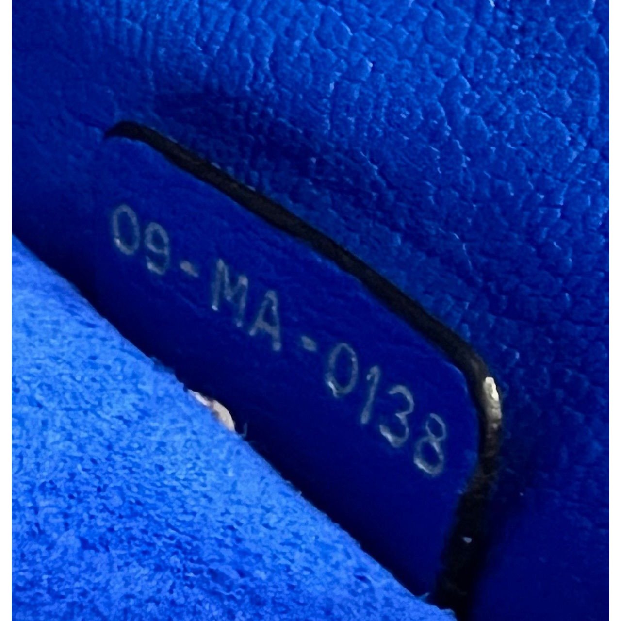 Christian Dior CD J'ADIOR Blue Flap Leather Shoulder Bag