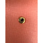 Fendi Continental Pink Leather Wallet Clutch
