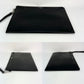 Saint Laurent Black Smooth Leather I-Pad Case Clutch