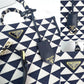 Prada Small Symbole Embroidered Fabric Handbag