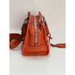 LOEWE Calfskin Amazona 28 Orange Leather Shoulder Bag