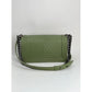 Chanel Calfskin Chevron Quilted Medium Boy Flap Light Green Bag
