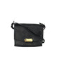Burberry Signature Grain Leather Check Embossed Langley Black Crossbody