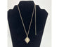 Chanel Crystal CC Necklace Gold Pearly Fashion Jewelry