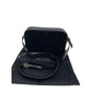 YVES SAINT LAURENT Lou Camera Matelasse Black Suede Crossbody Bag