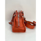 LOEWE Calfskin Amazona 28 Orange Leather Shoulder Bag
