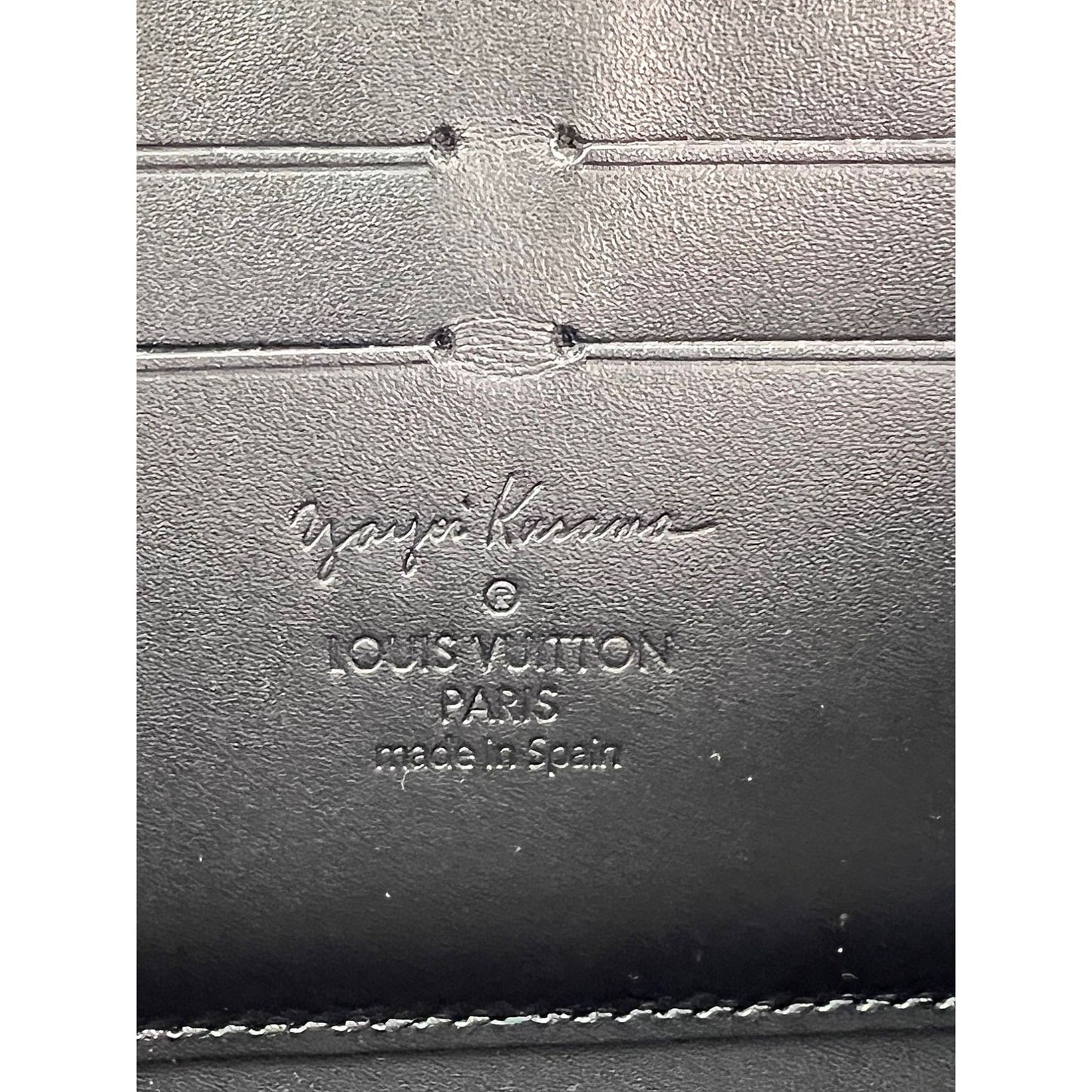 Louis Vuitton Yellow Vernis Patent Leather Kusama Infinity Dots Zippy Wallet