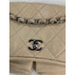Chanel Grained leather Medium Natural Beauty Beige Flap Bag