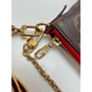LOUIS VUITTON Pallas Monogram Clutch Cherry Crossbody