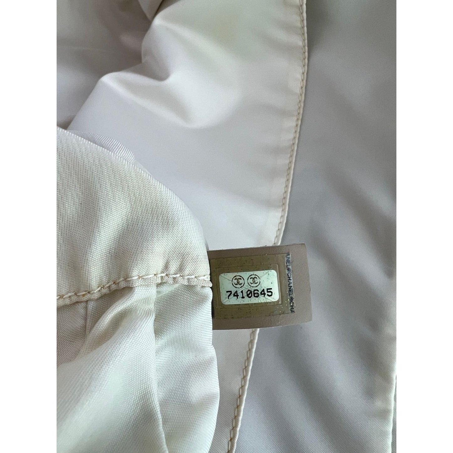 Chanel Canvas Nylon Travel Briefcase Attache Bag 