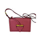Loewe Medium Barcelona Pink Leather Shoulder Bag