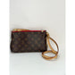 LOUIS VUITTON Pallas Monogram Clutch Cherry Crossbody