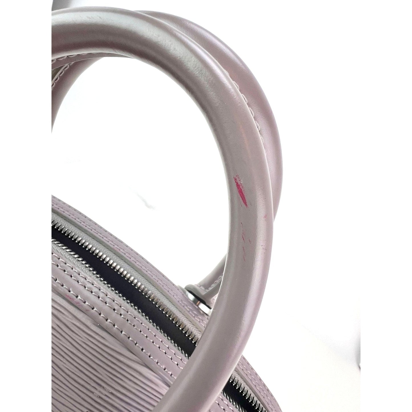 LOUIS VUITTON Epi Jasmin Grey Leather Hand Bag