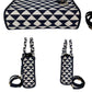 Prada Small Symbole Embroidered Fabric Handbag