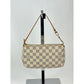 Louis Vuitton Pochette Accessories White  Damier Azur Bag