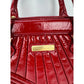 Isabella Fiore Red Patent Leather Hand bag