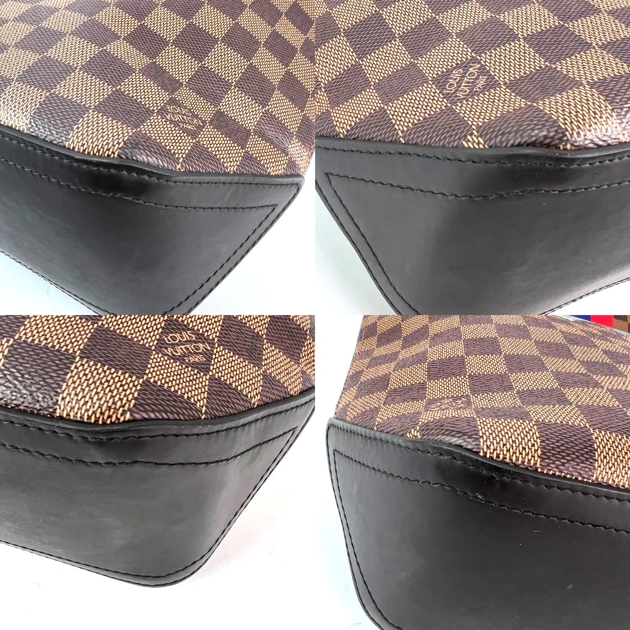 Louis Vuitton Savane Damier Ebene Zebra Atlas Tote